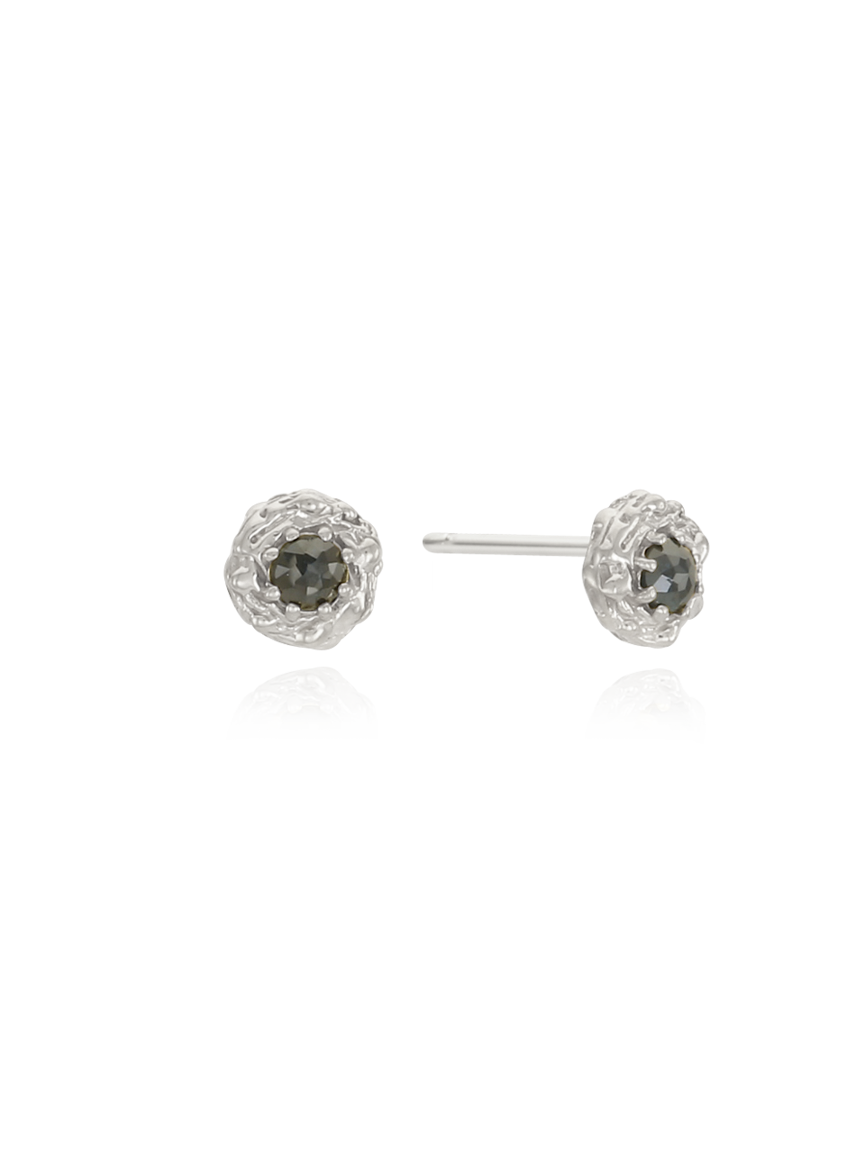 Sprout Studs (M) (rough diamond)