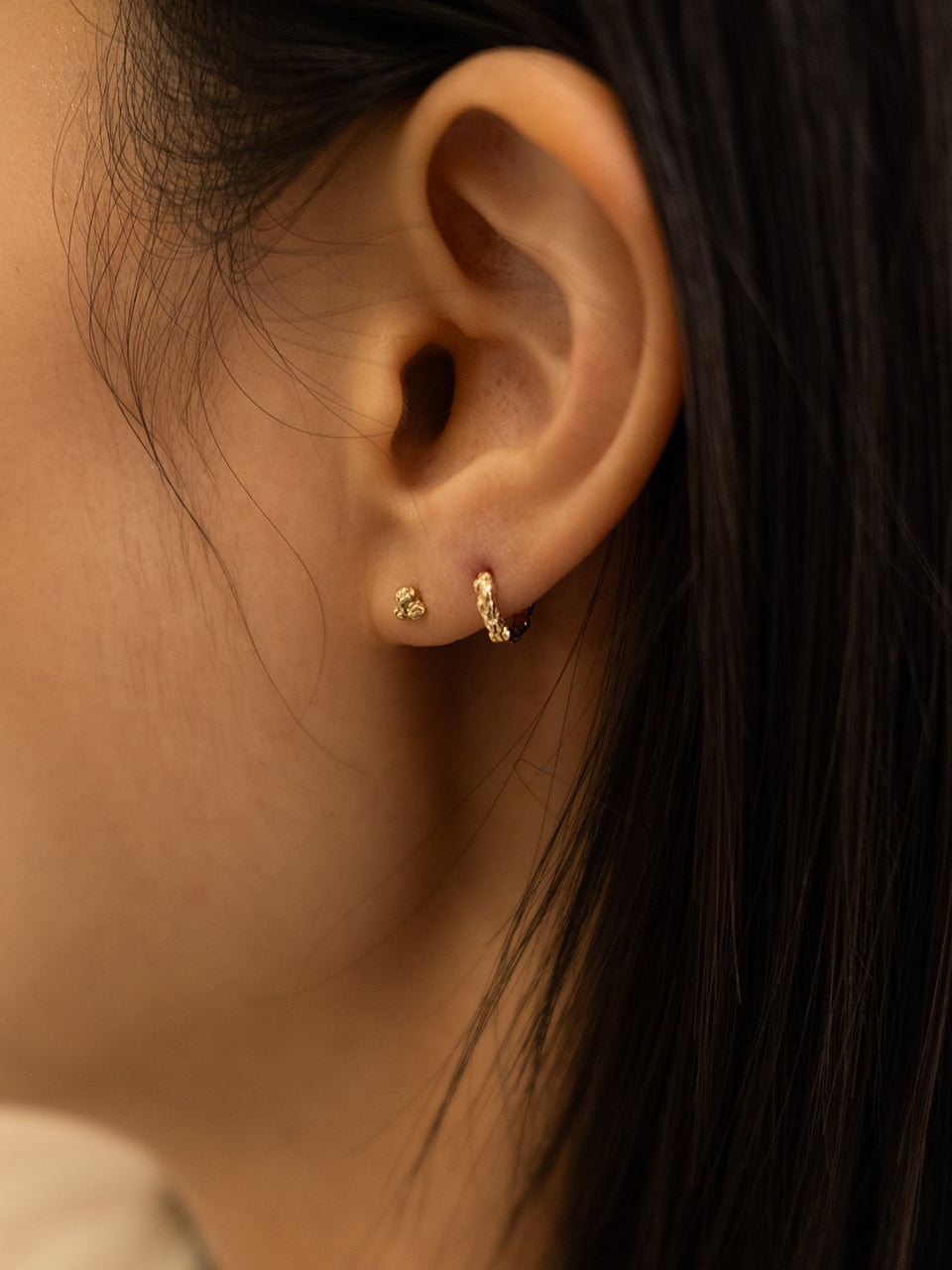 (14k) Three-Leaf Clover Piercing
