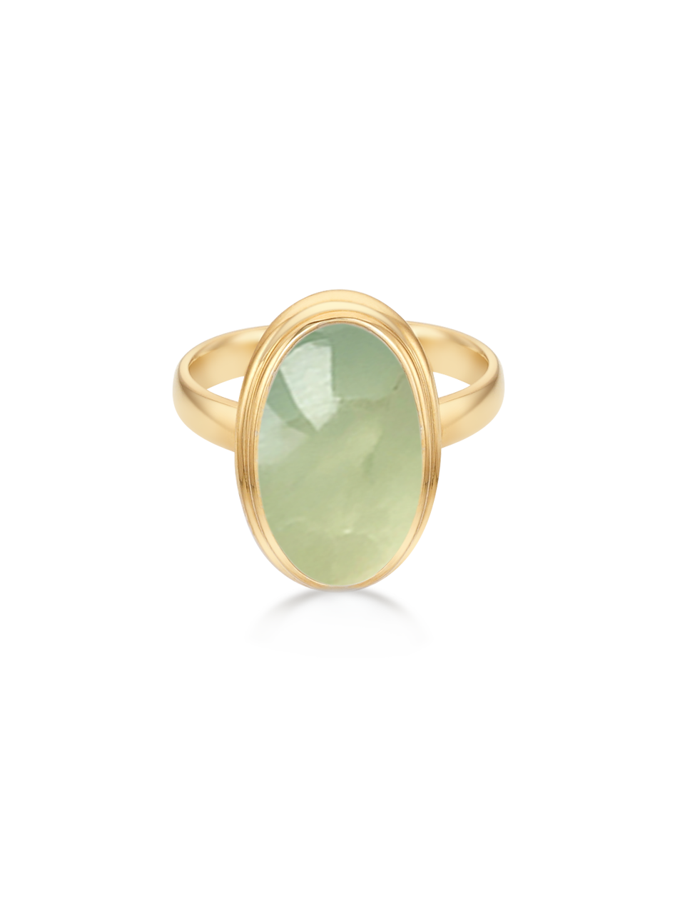 Brume Ring (prehnite)