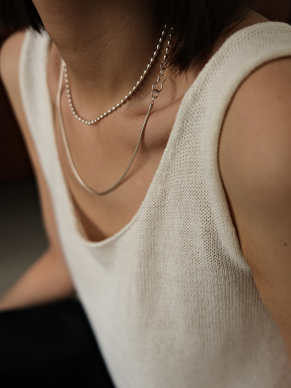 Egg-Snake Necklace