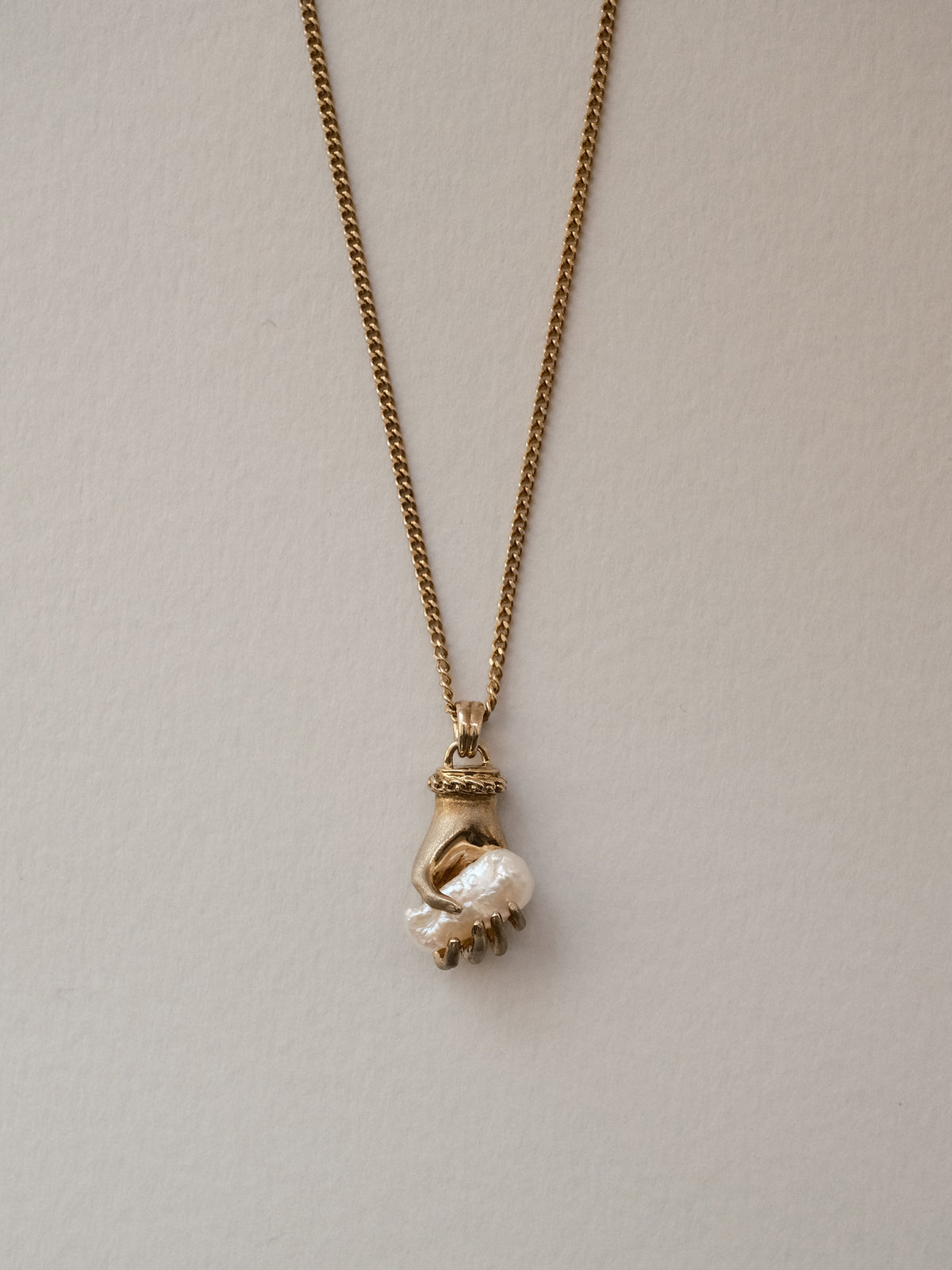Grab Your Stone Necklace (6月 pearl)
