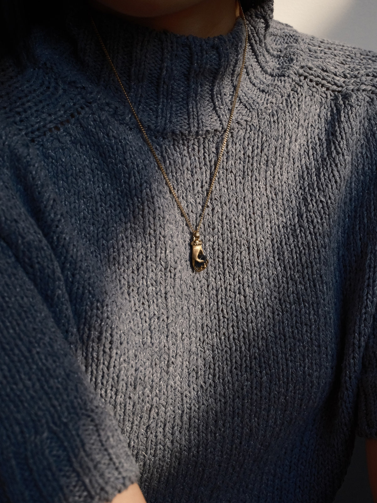 Grab Your Stone Necklace (9月 star sapphire)