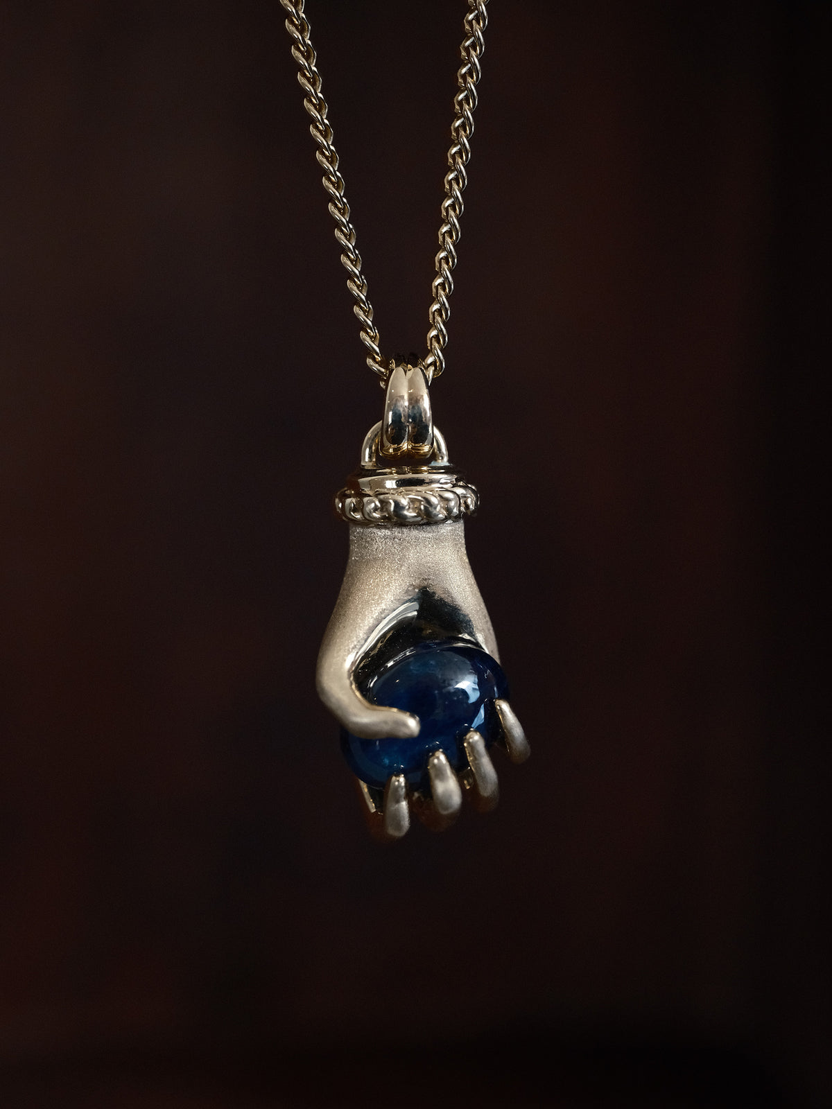 Grab Your Stone Necklace (9月 star sapphire)