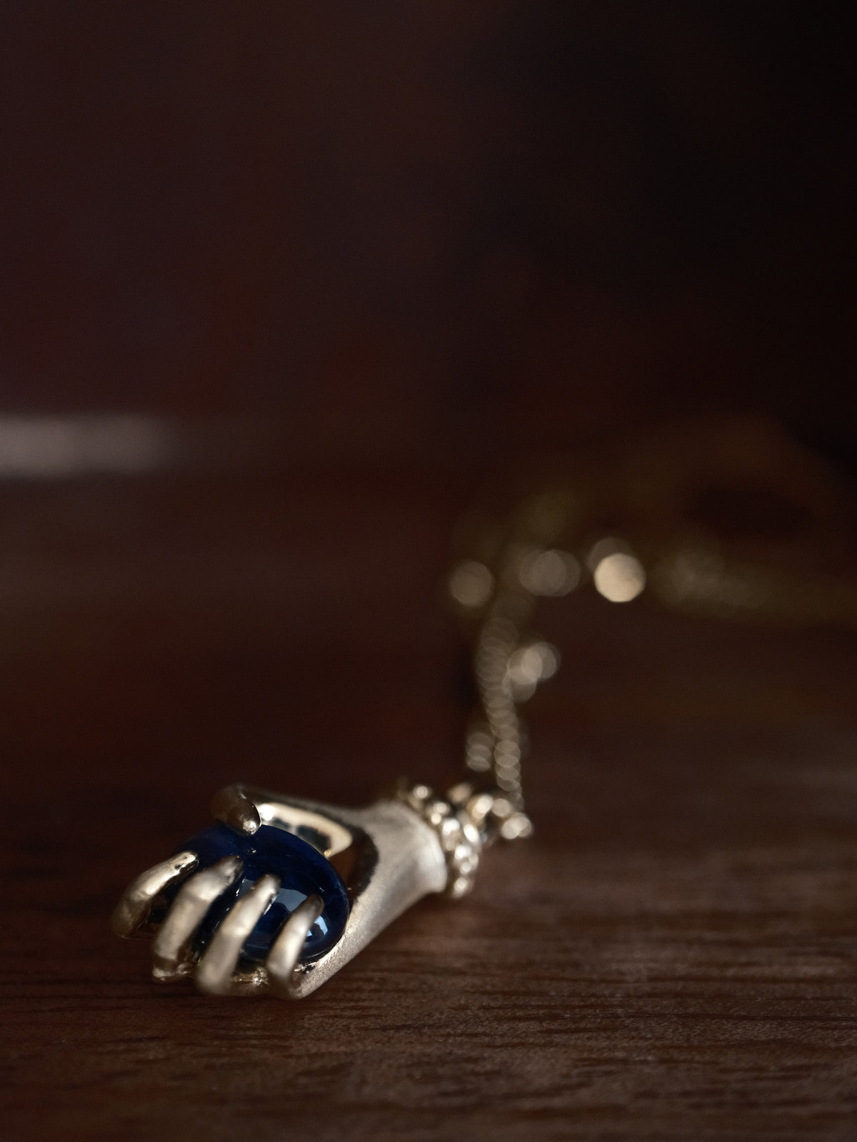 Grab Your Stone Necklace (9月 star sapphire)