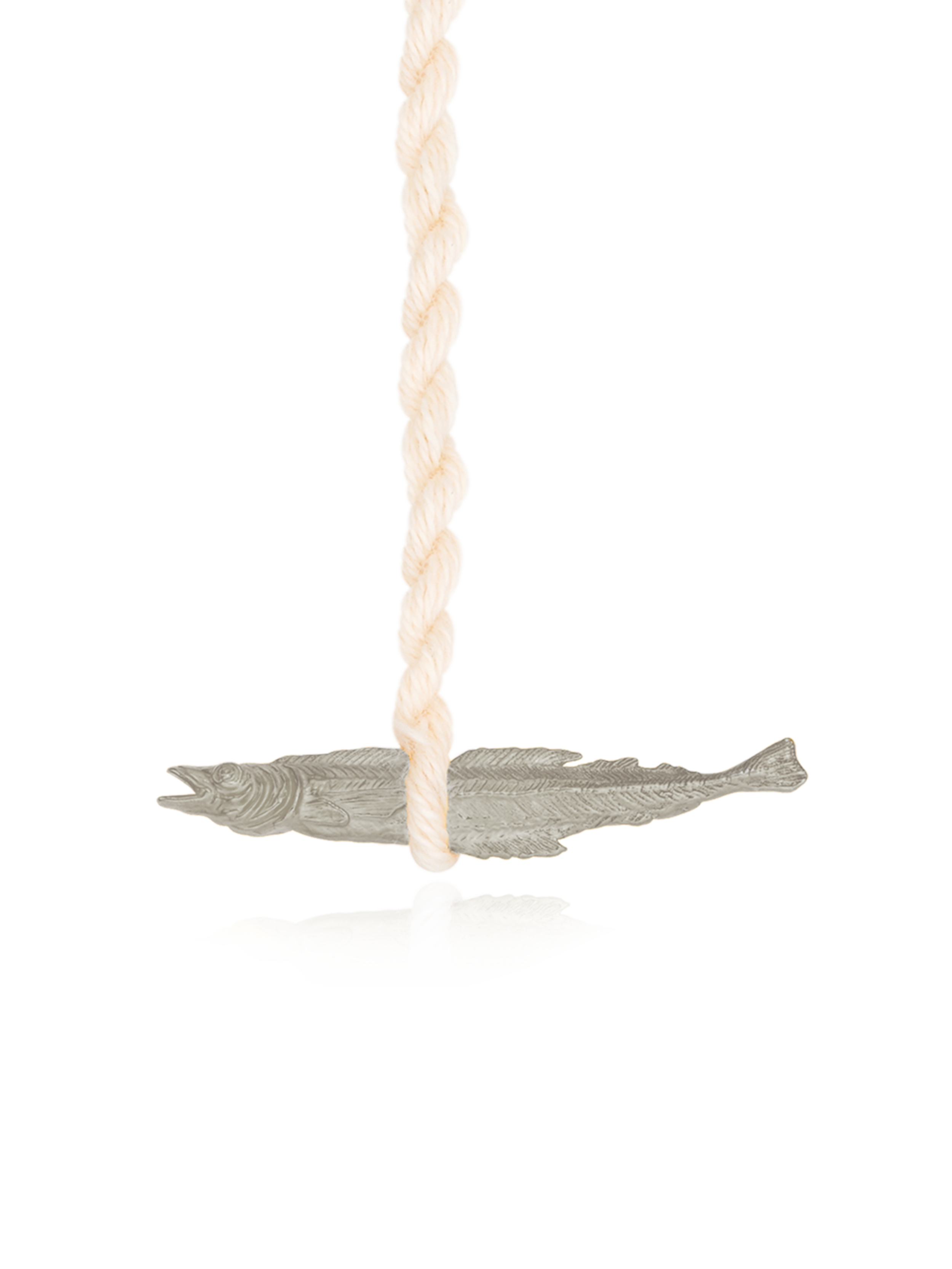 Lucky Fish (silver/brass)