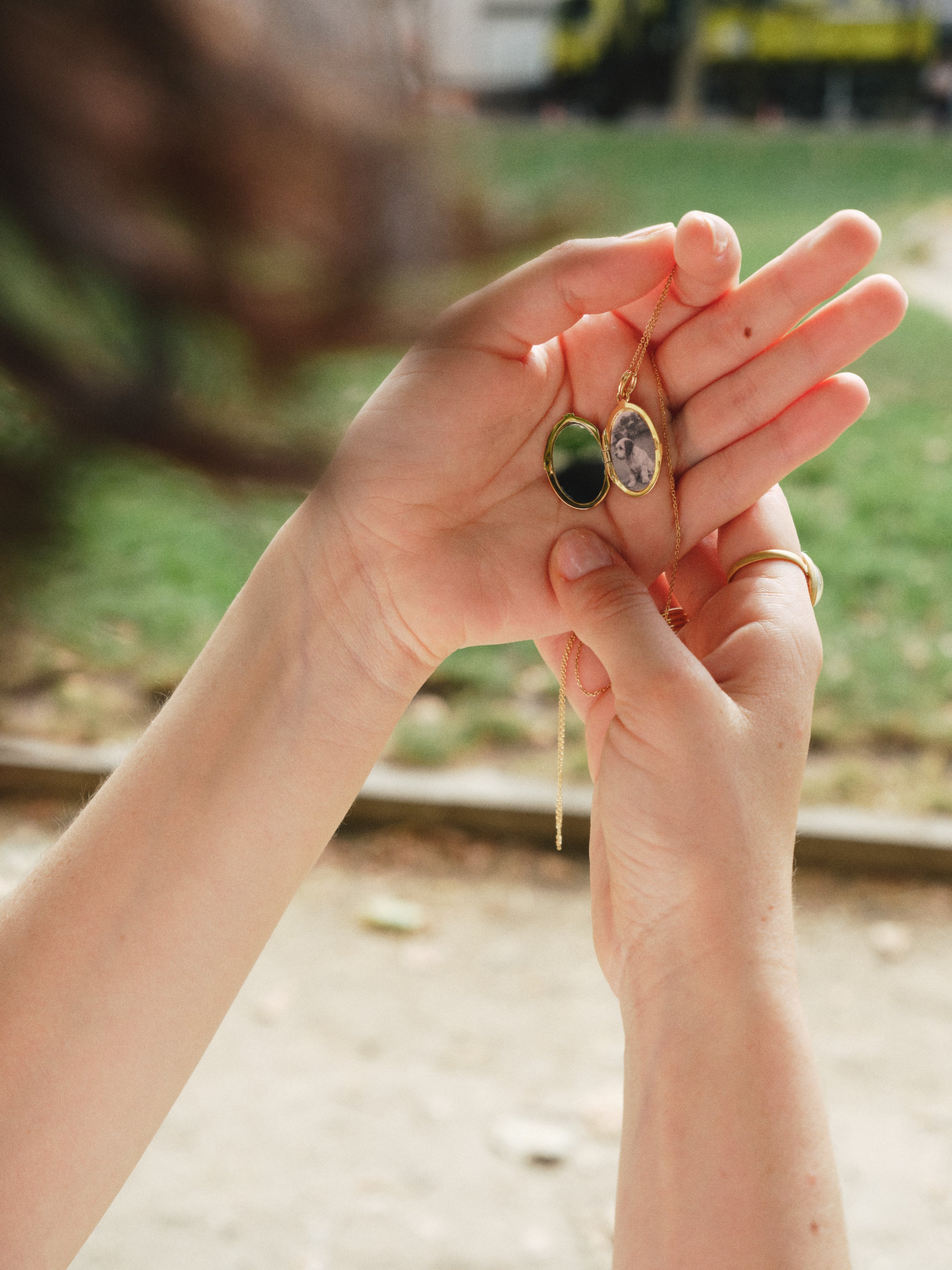 Rohmer Locket Necklace