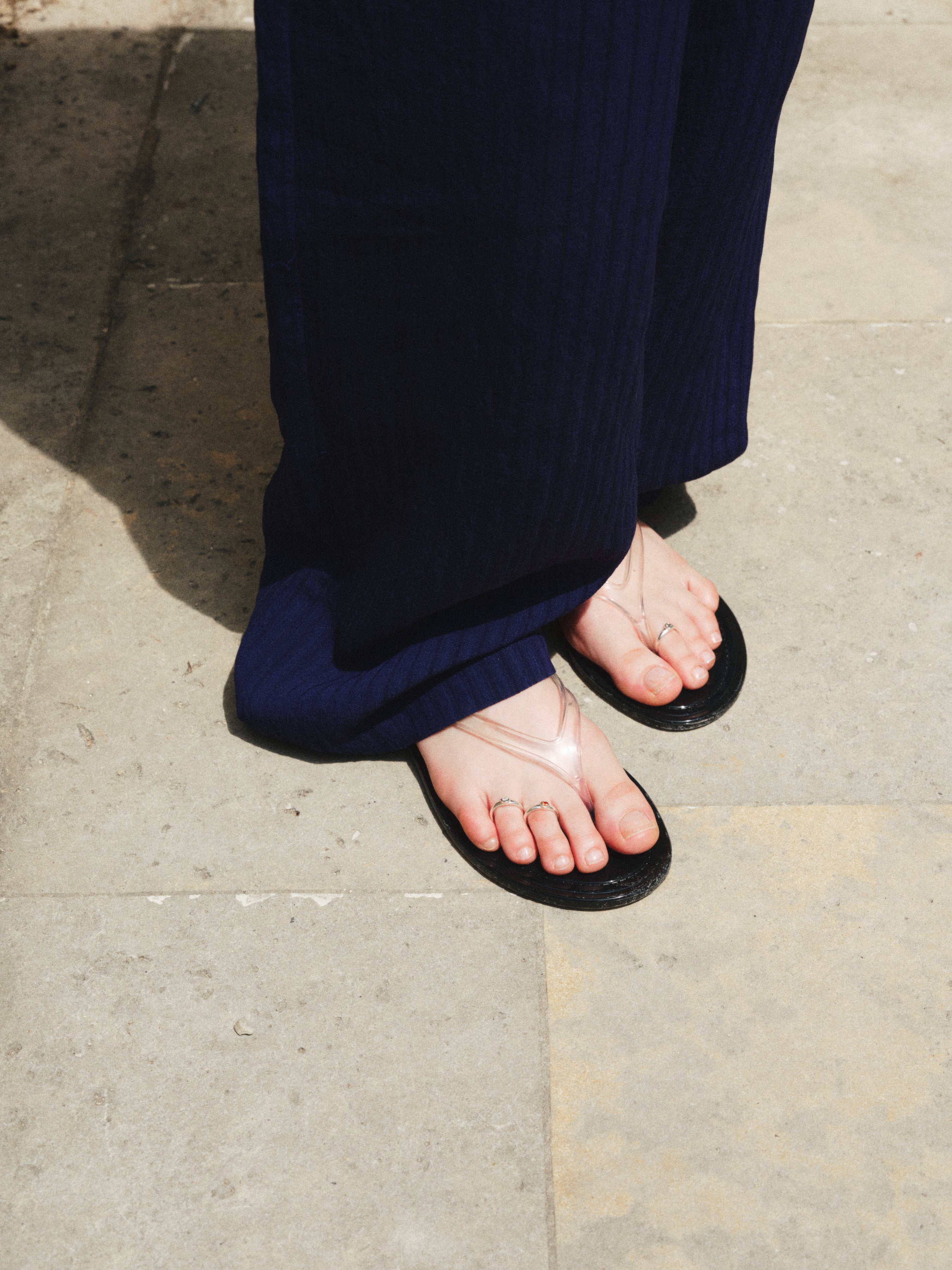 Stone Toe Ring (lab diamond)