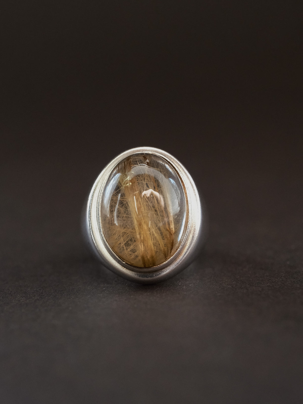 Torry Ring (gold rutile quartz)