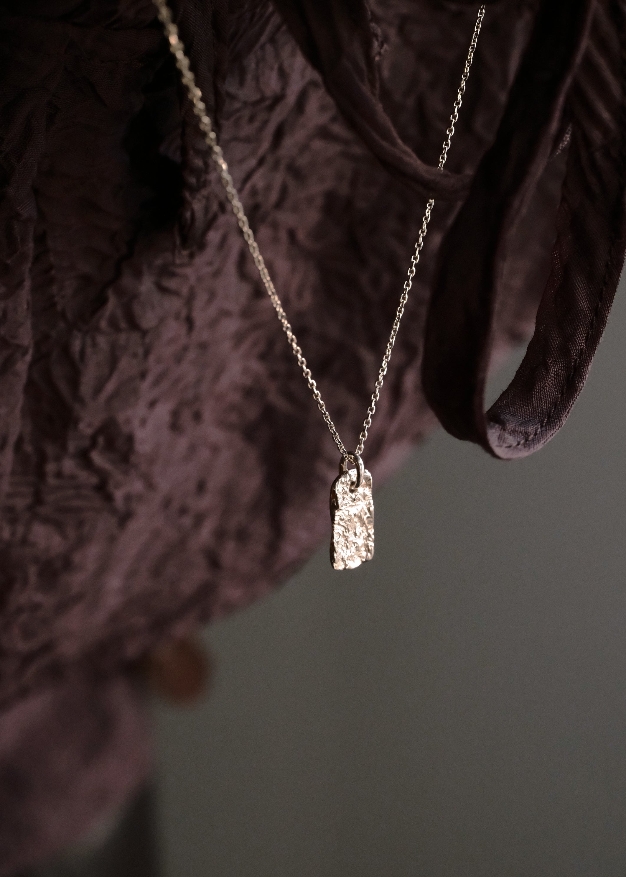 Twig Tag Necklace