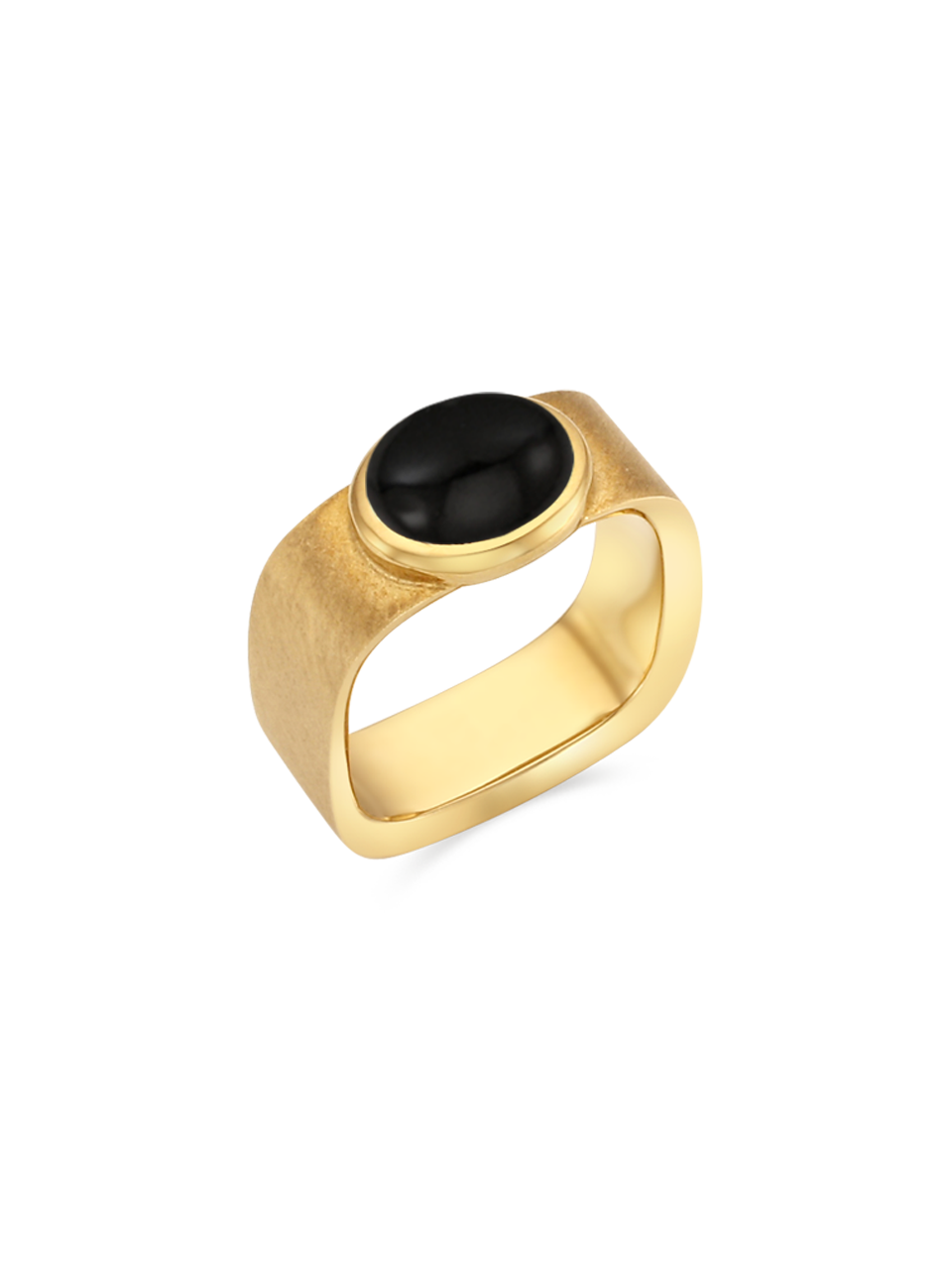 Valentine Square Ring (onyx)