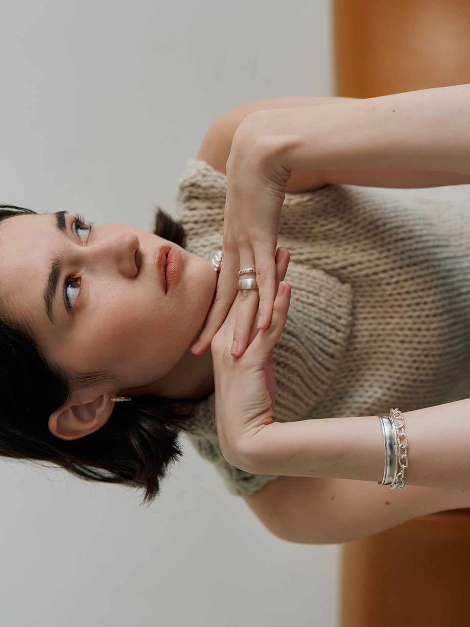Twig Square chain Bracelet