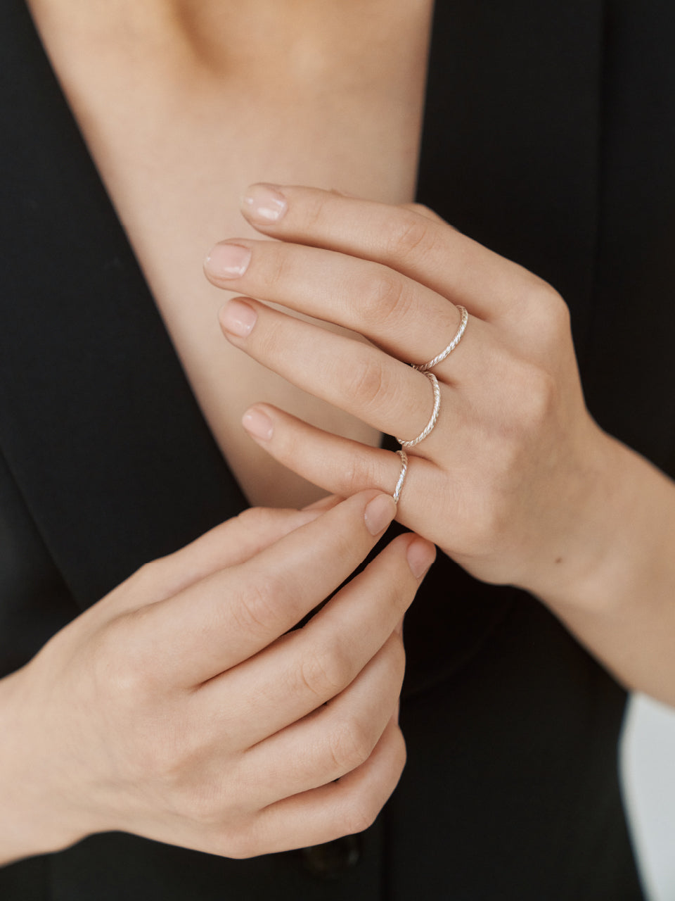 New Wave Slim Ring