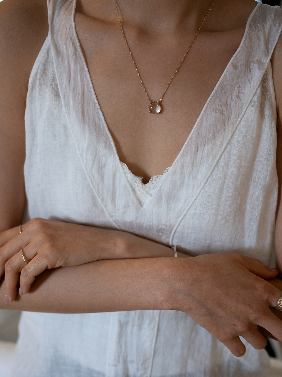 Twig Quartz Necklace