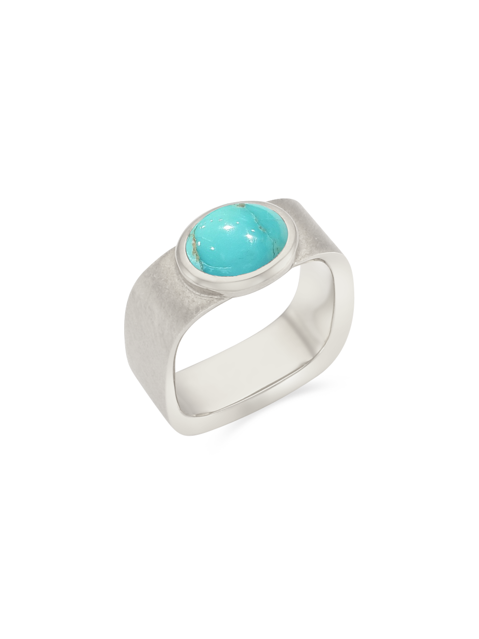 Valentine Square Ring (turquoise)