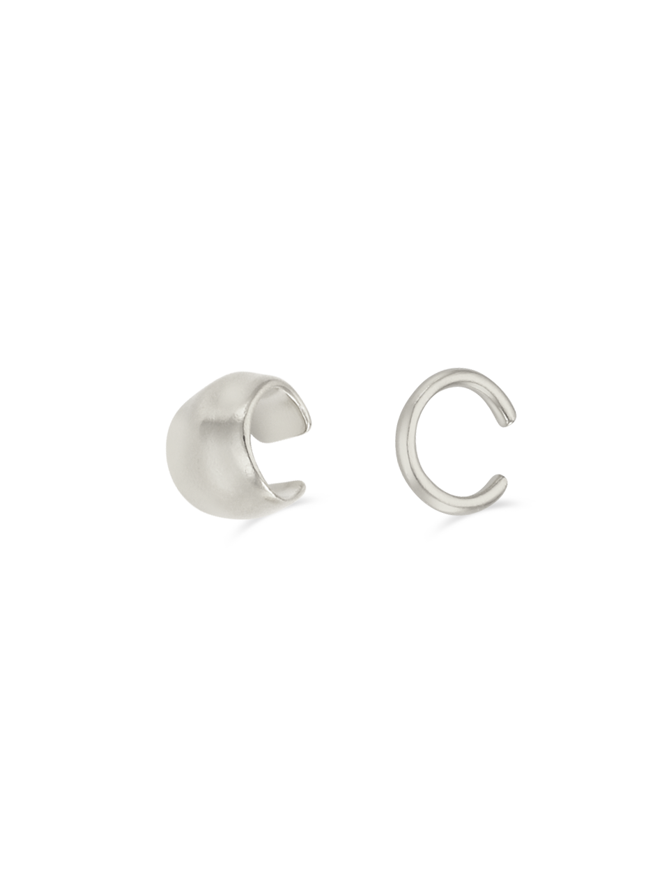 [SET] Wide Wave - Line Earcuff (2 pcs) 