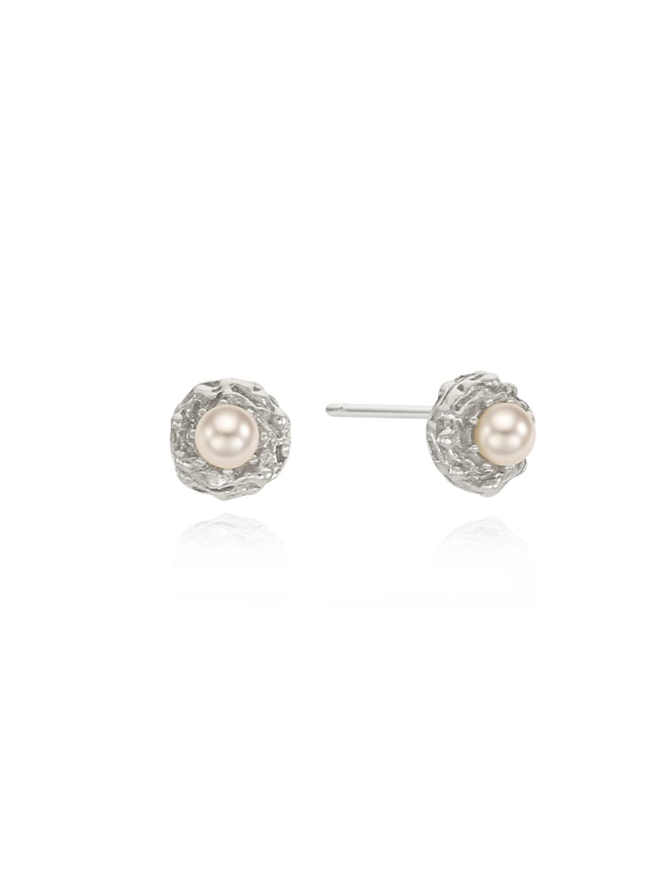 Sprout Studs (M) (pearl)