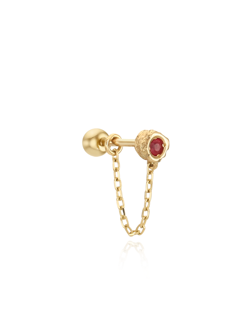 (14k) Log Piercing (D)
