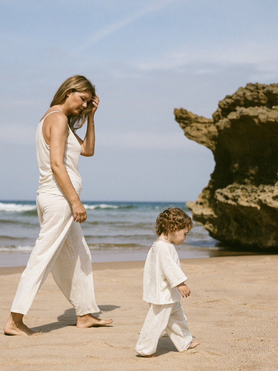 Natural Linen Lounge Pants