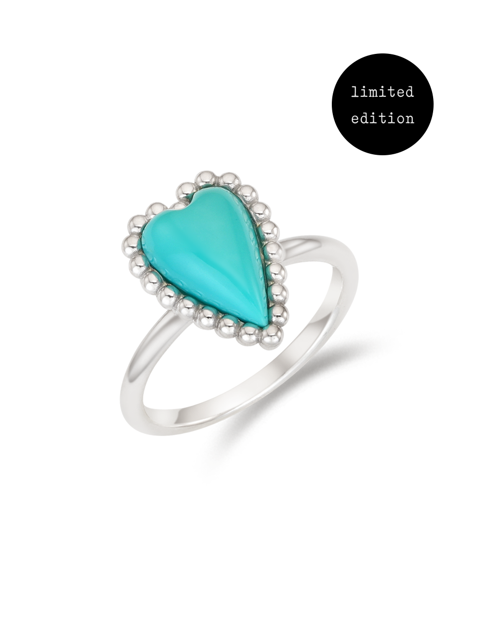 Amour Grain Ring (turquoise)