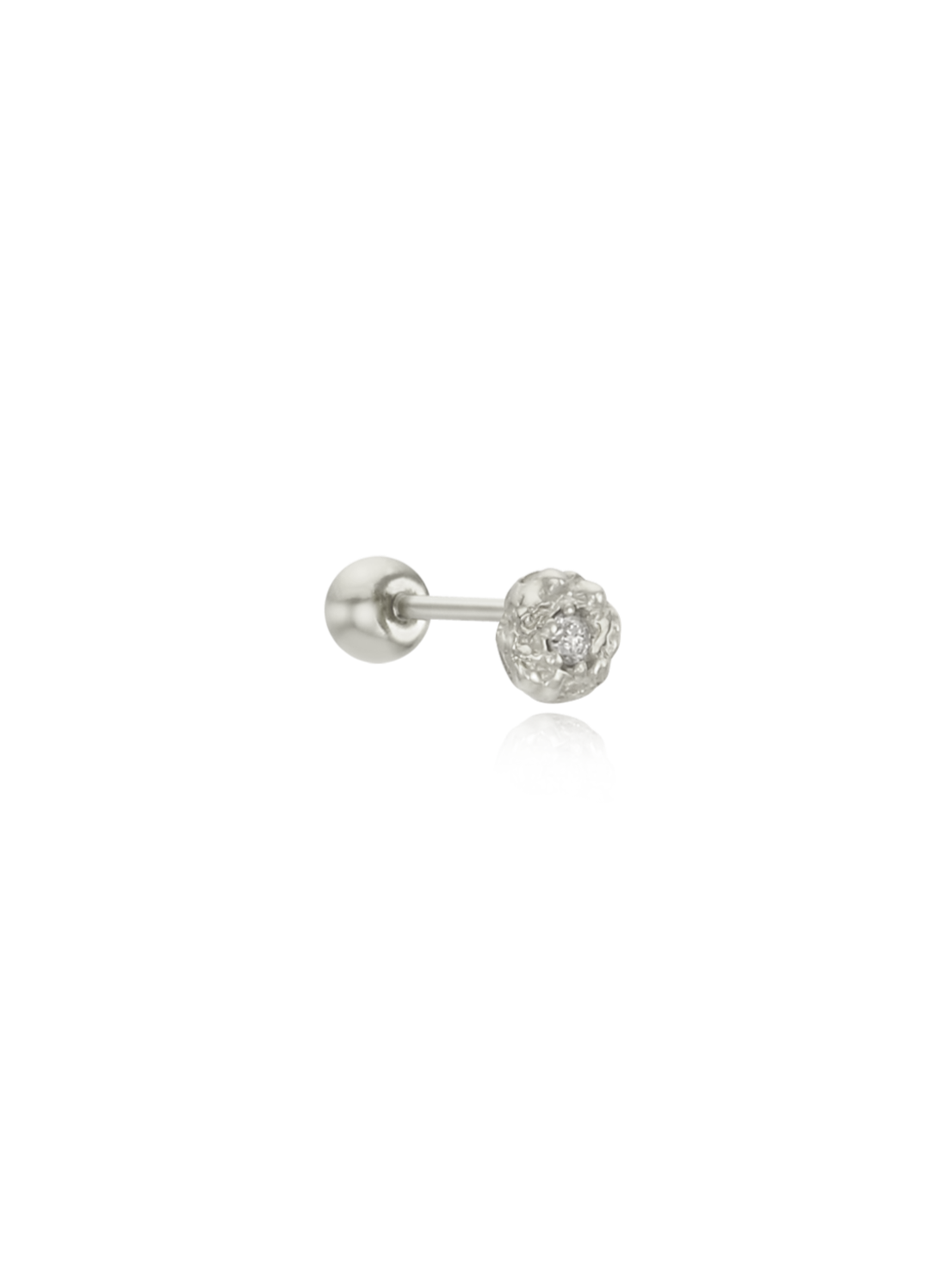 Sprout Piercing (S) (cognac diamond)