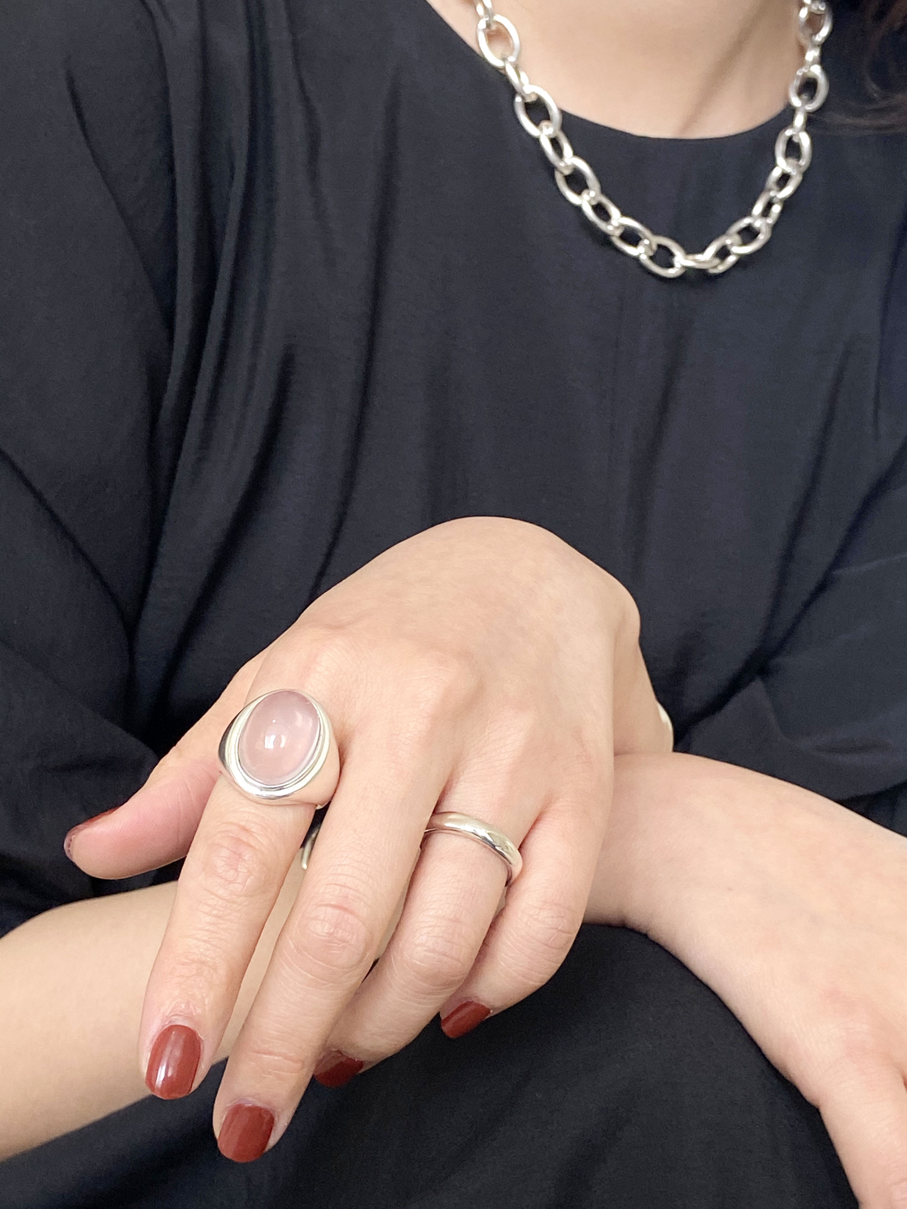 Torry Ring (Pink Crystal)