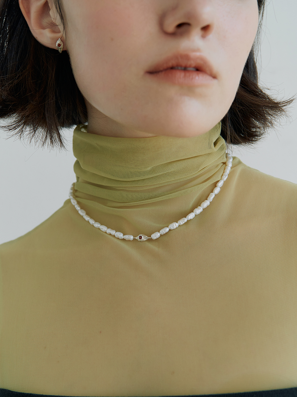 Tiny Seed Pearl Necklace