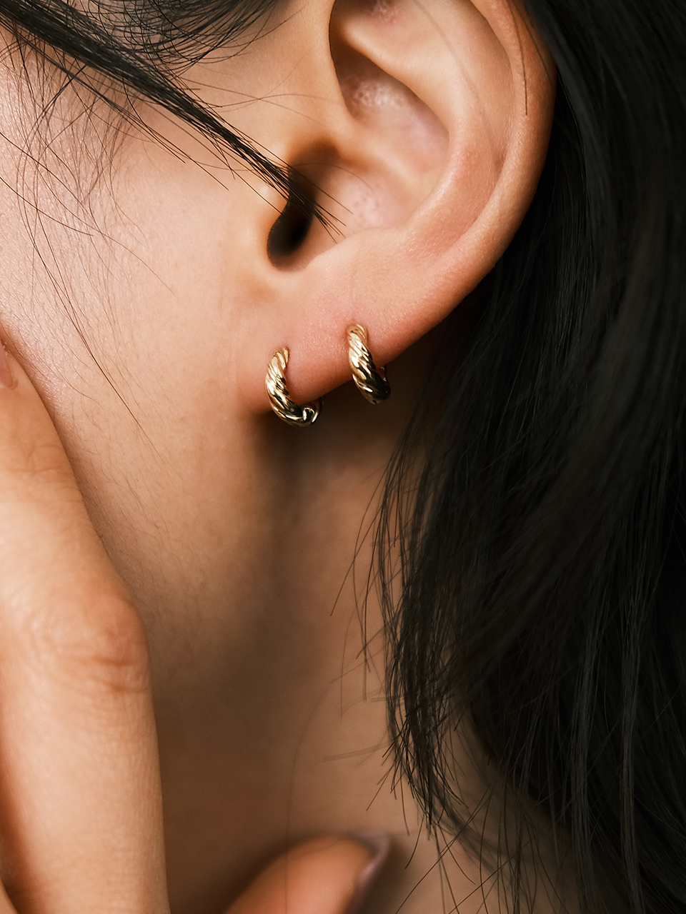 New Wave Earrings (S, M, L)
