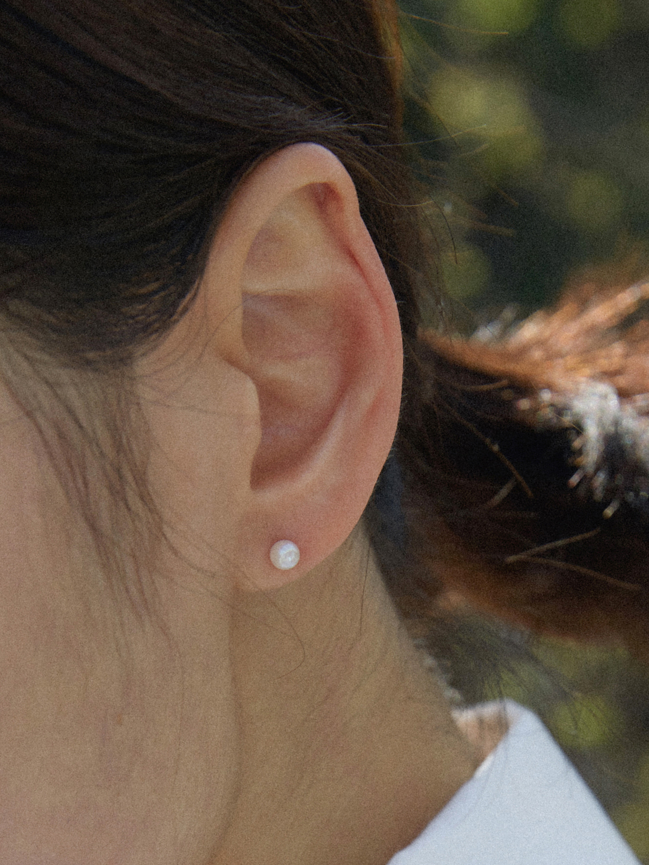 (14k) Classic Pearl Earrings (4-4.5mm)
