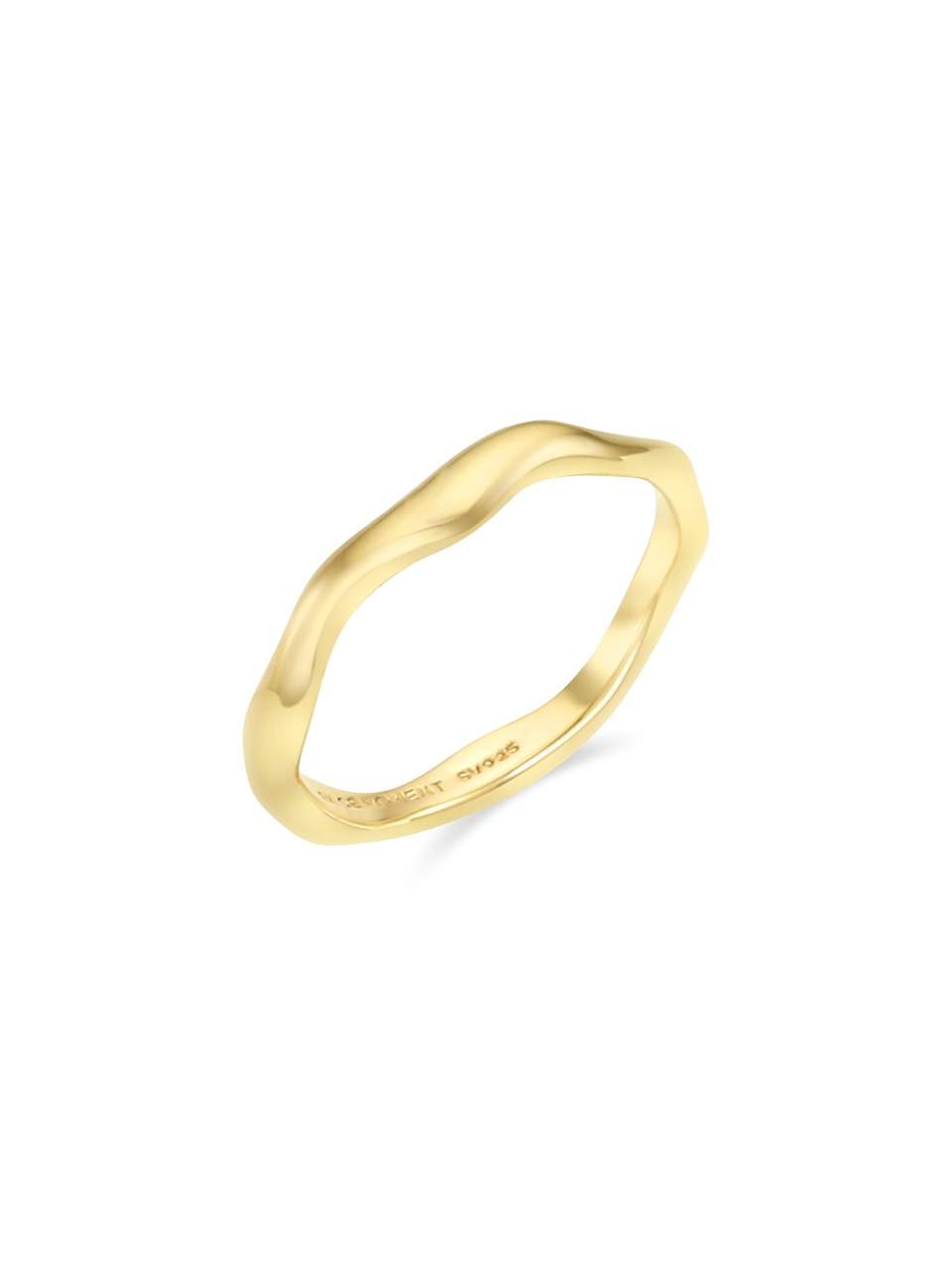 Wave Thin Ring